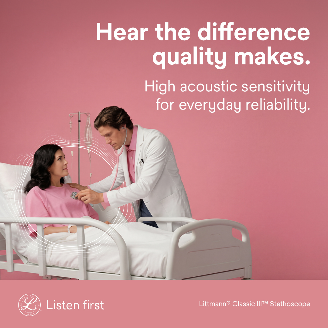 Littmann Facebook ad: The Sound of Trust.