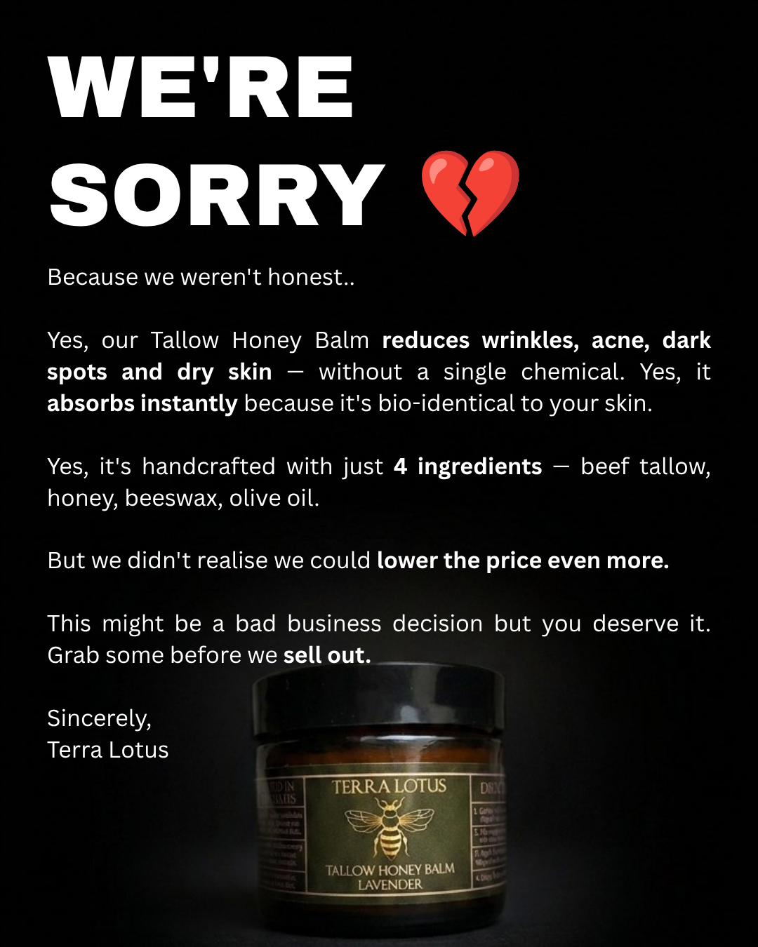Terra Lotus Facebook ad