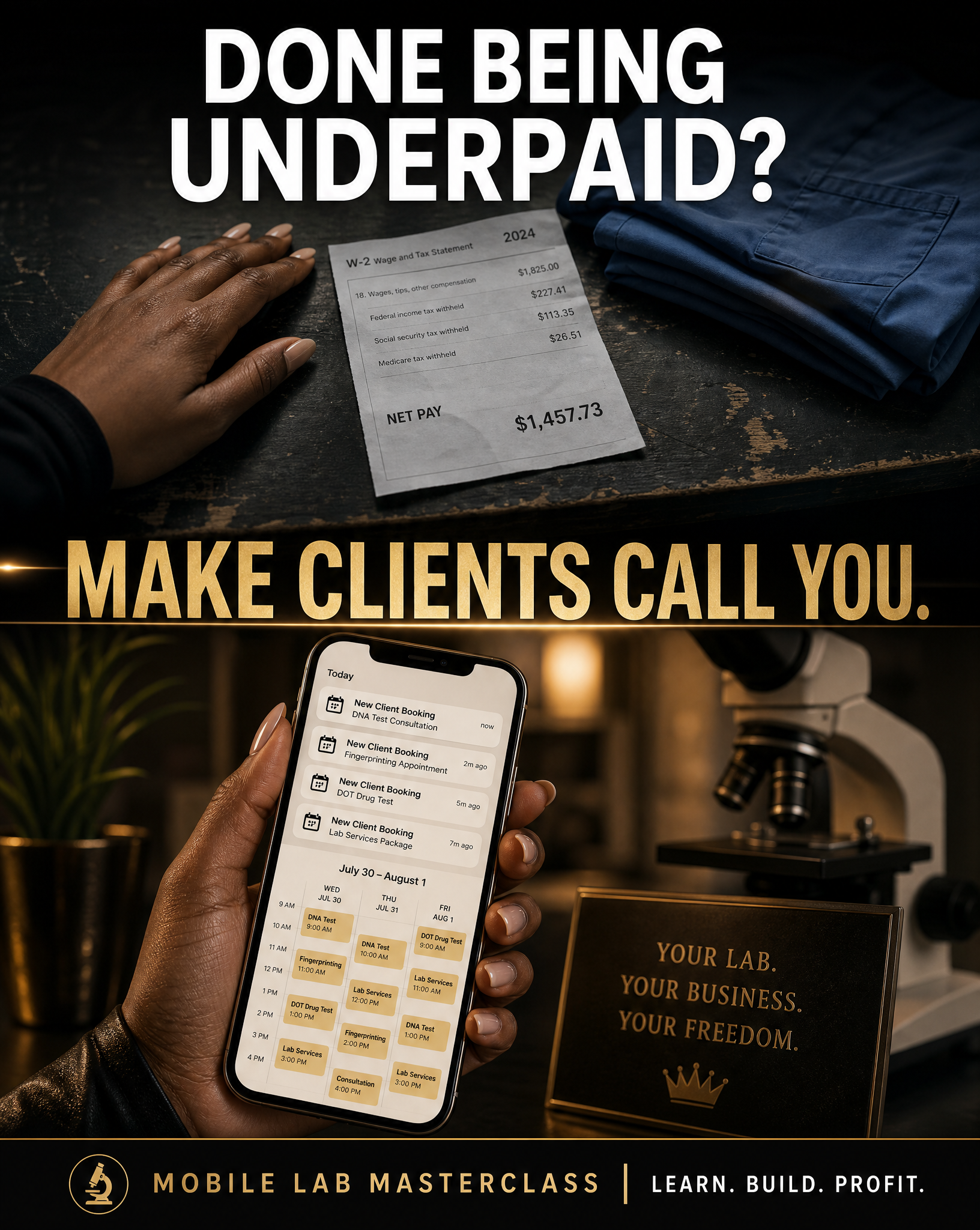 Larven Marketplace Facebook ad