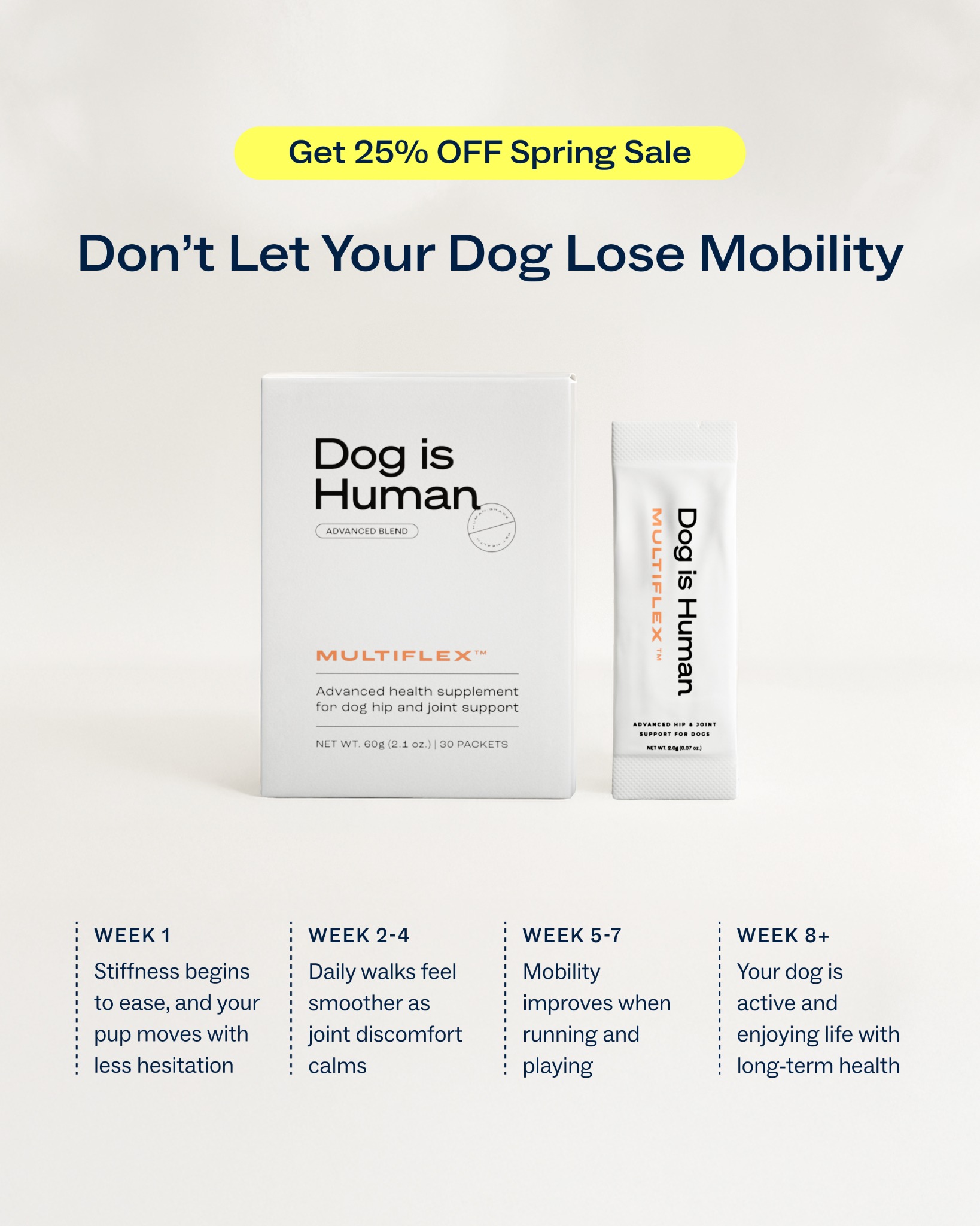 Dog is Human Facebook ad