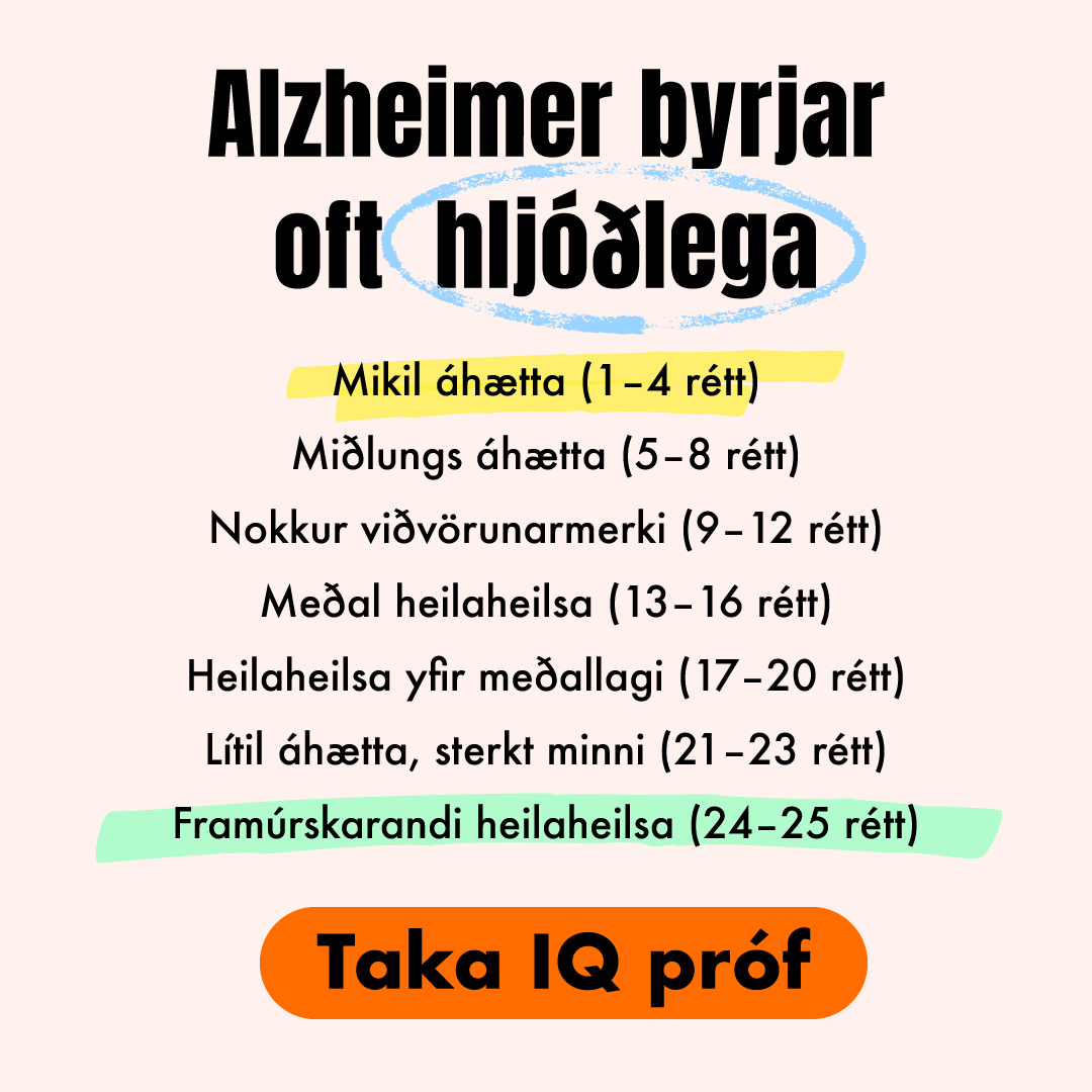 My IQ Facebook ad