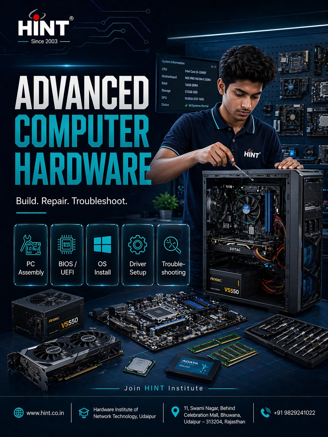 HINT - Hardware Institute Of Network Technology Facebook ad from Jun 1, 2026