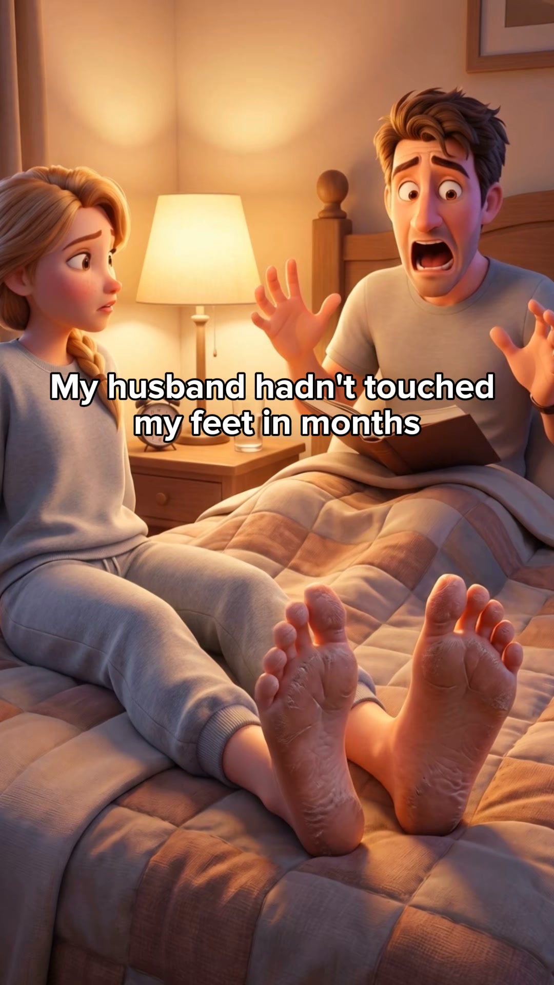 Nuvé Facebook ad: Baby soft feet in 5 minutes flat