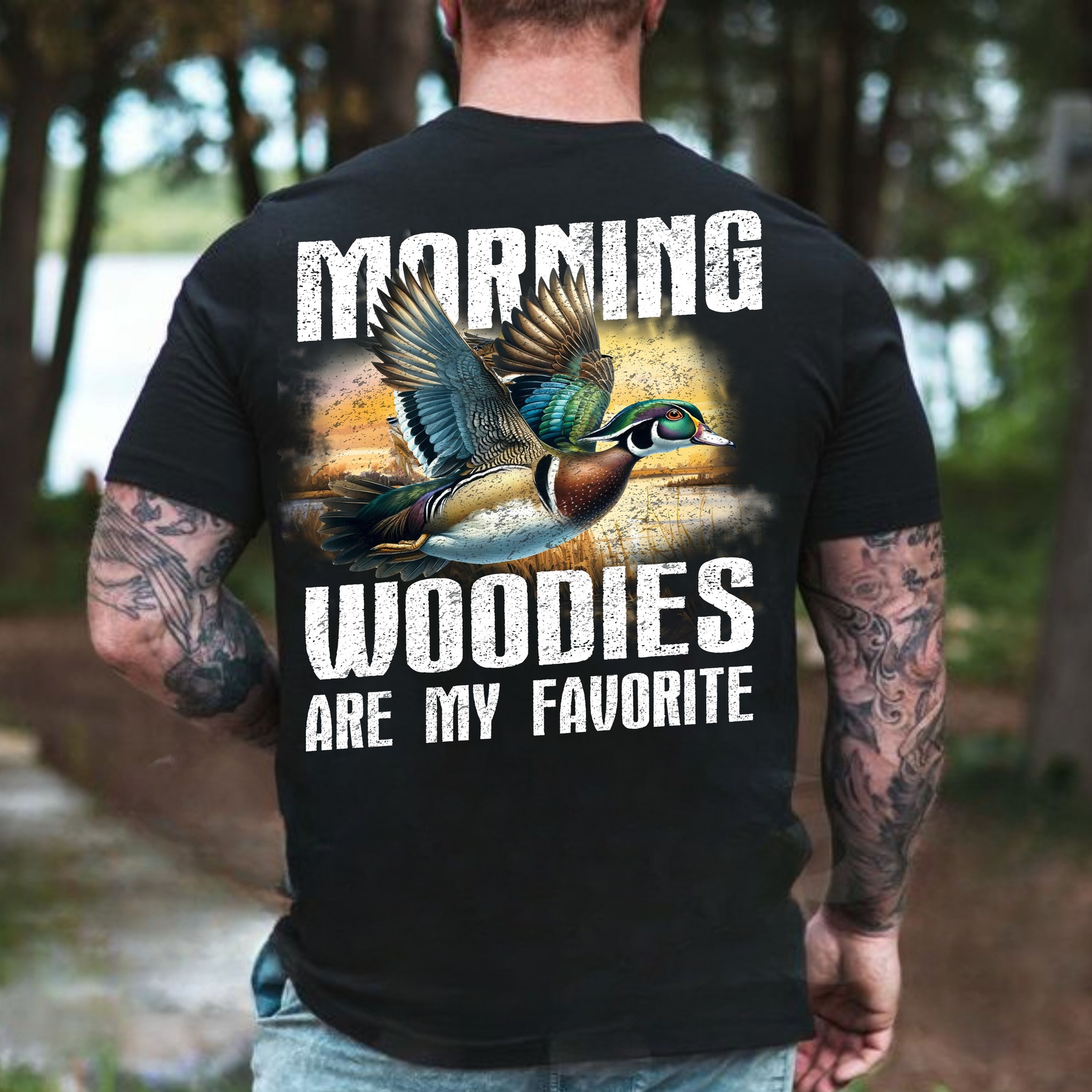 American Hunting Club Facebook ad: Morning Woodies Are My Favorite