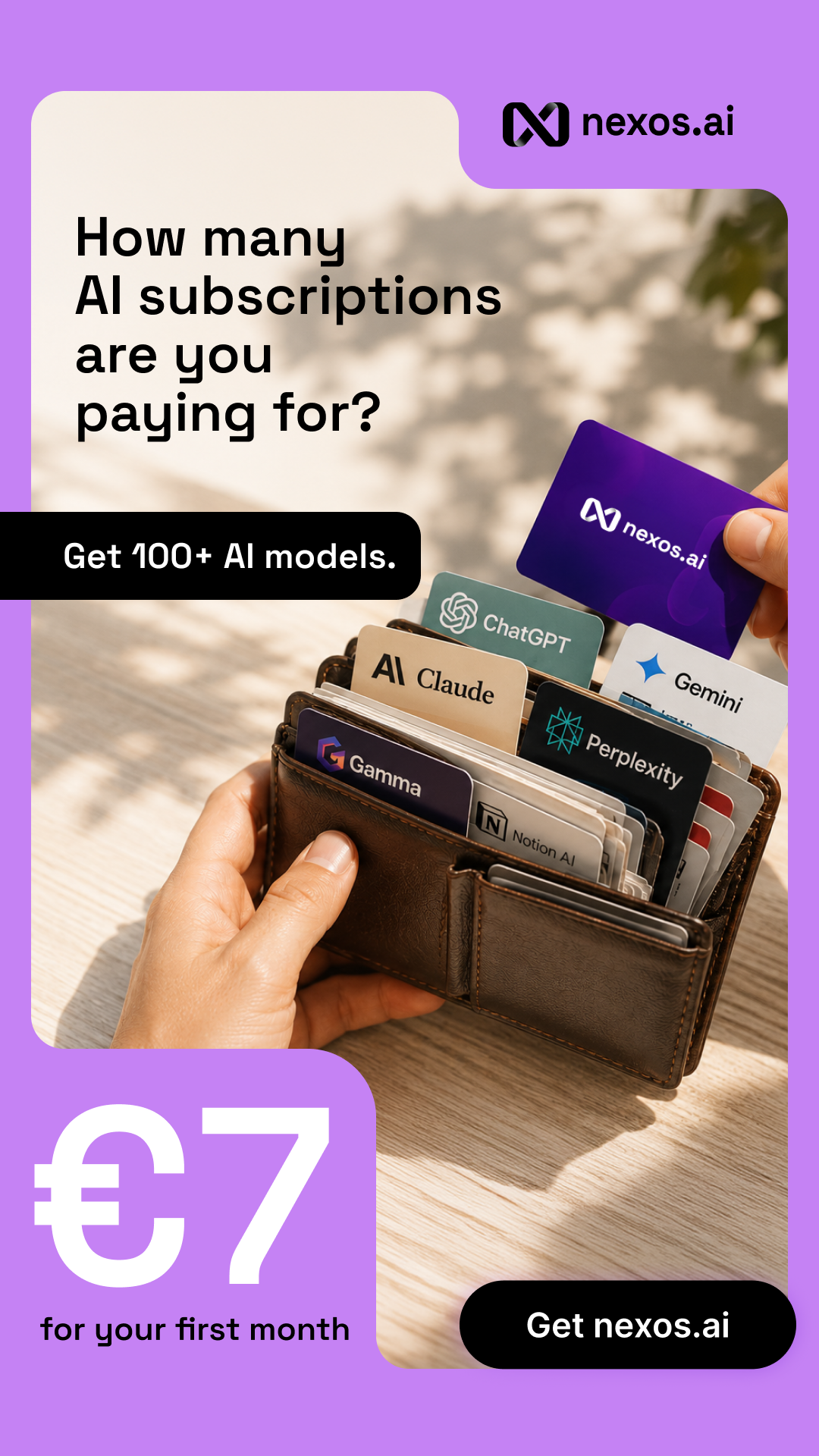 nexos.ai Facebook ad