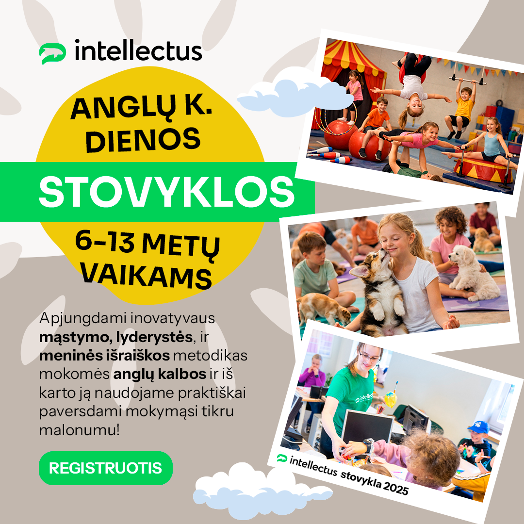 Anglų kalbos mokykla „Intellectus“ Facebook ad