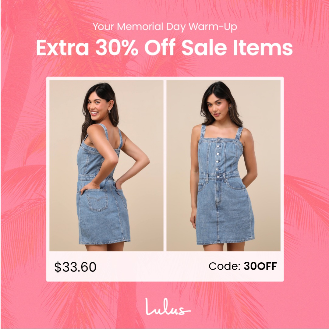 Lulus Facebook ad