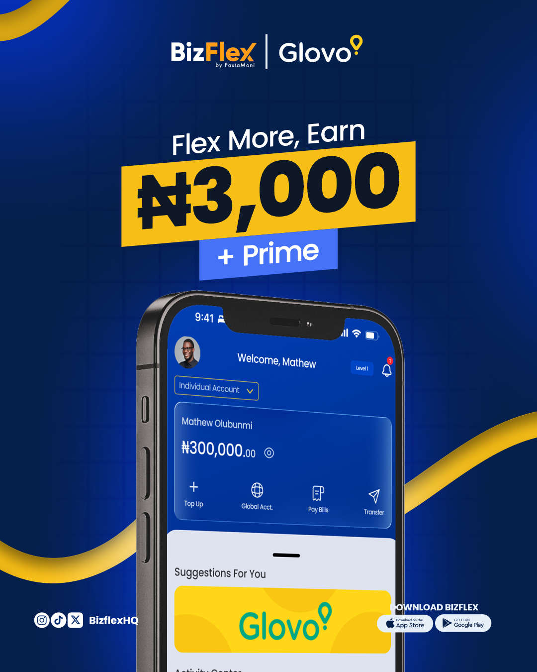 BizFlex Africa Facebook ad