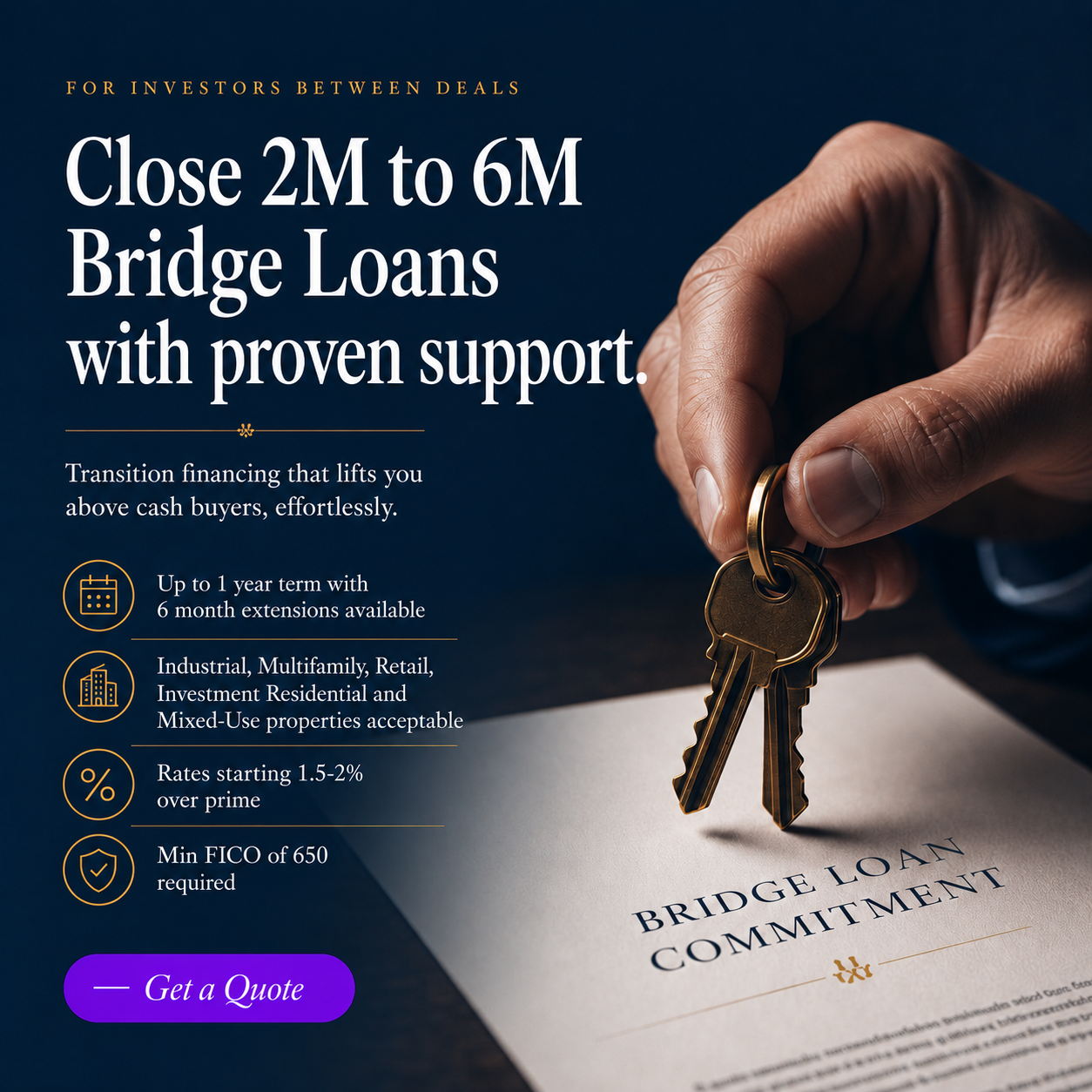 Precision Capital Solutions Facebook ad