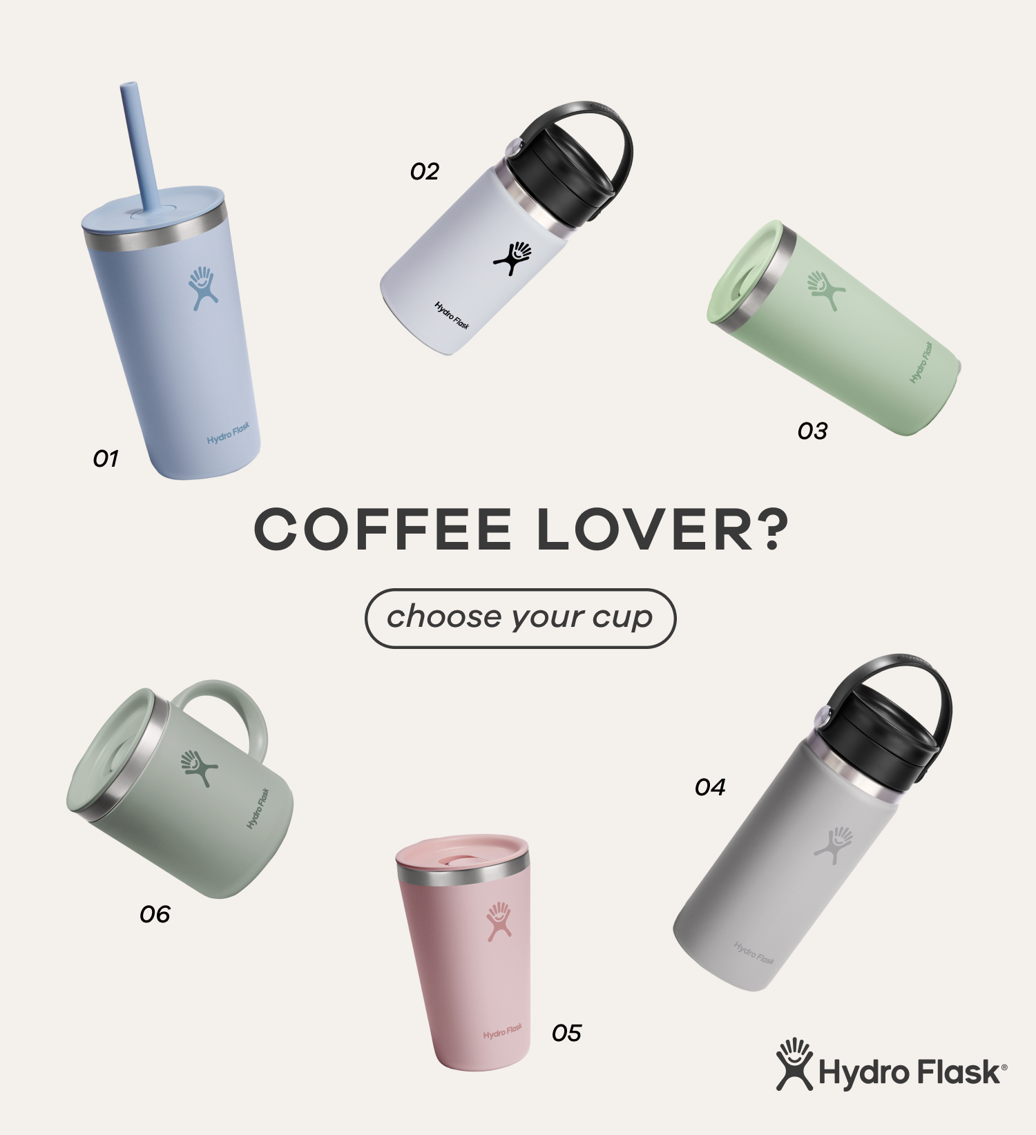 Hydro Flask Facebook ad