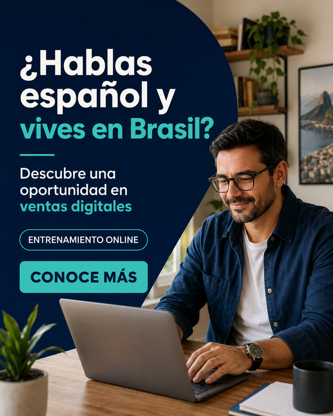 Ernesto Garcia Vendas Digitais Facebook ad: Descubre la profesión de Vendedor Digital