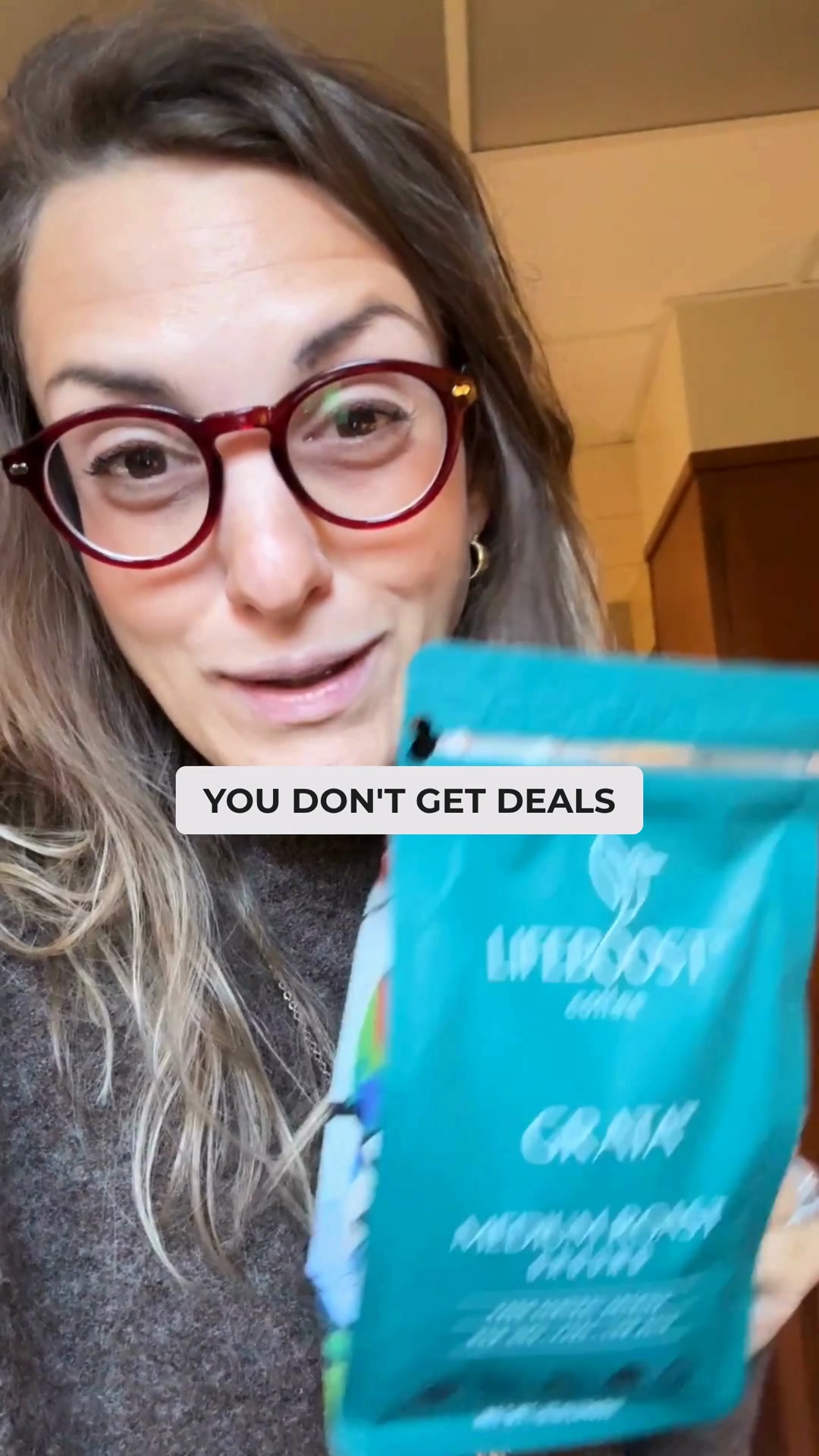 Lifeboost Coffee Facebook ad: DELICIOUS Low Acid Coffee