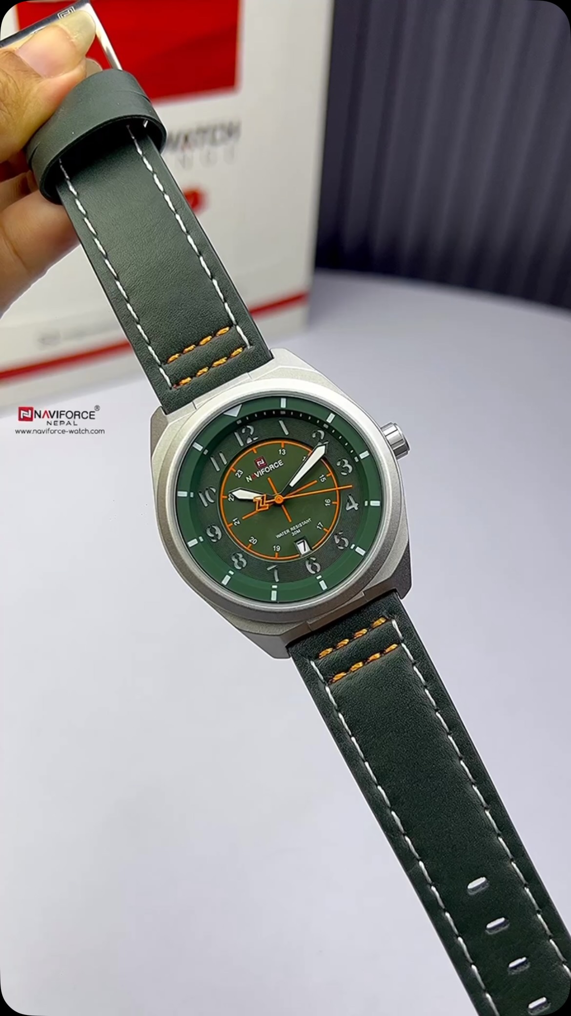 NaviForce Nepal Facebook ad: Classic with a modern edge