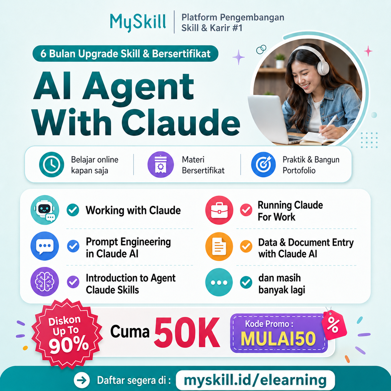 MySkill.id Facebook ad