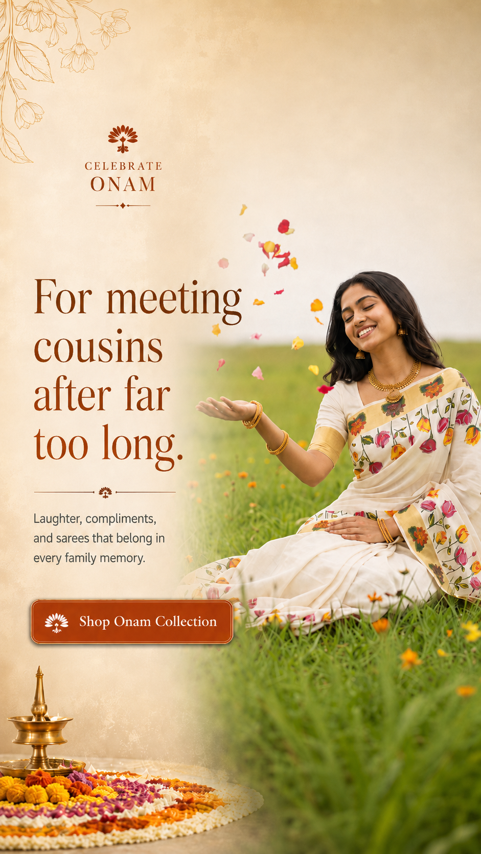 Kalyan Silks Facebook ad