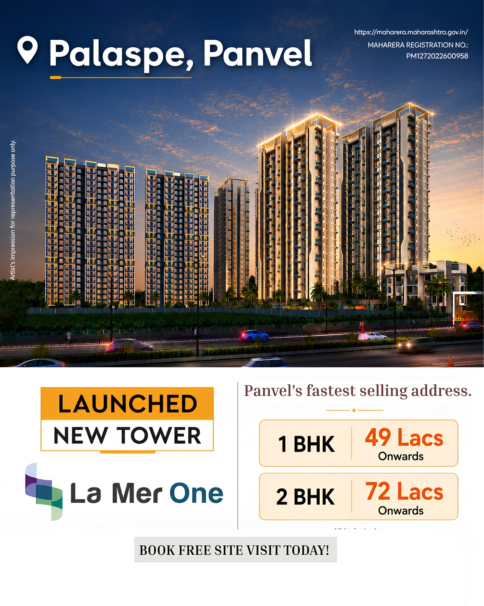 Fortune PropTech Facebook ad: 10 mins from NMIA!