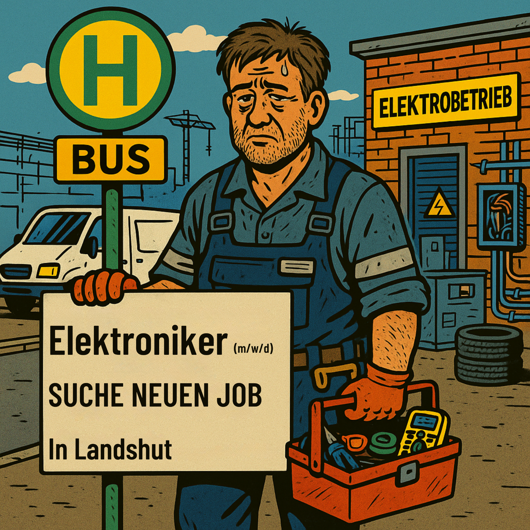Candidate Flow Jobangebot: Elektroniker Facebook ad: Du möchtest ein unwiderstehliches Job-Angebot?