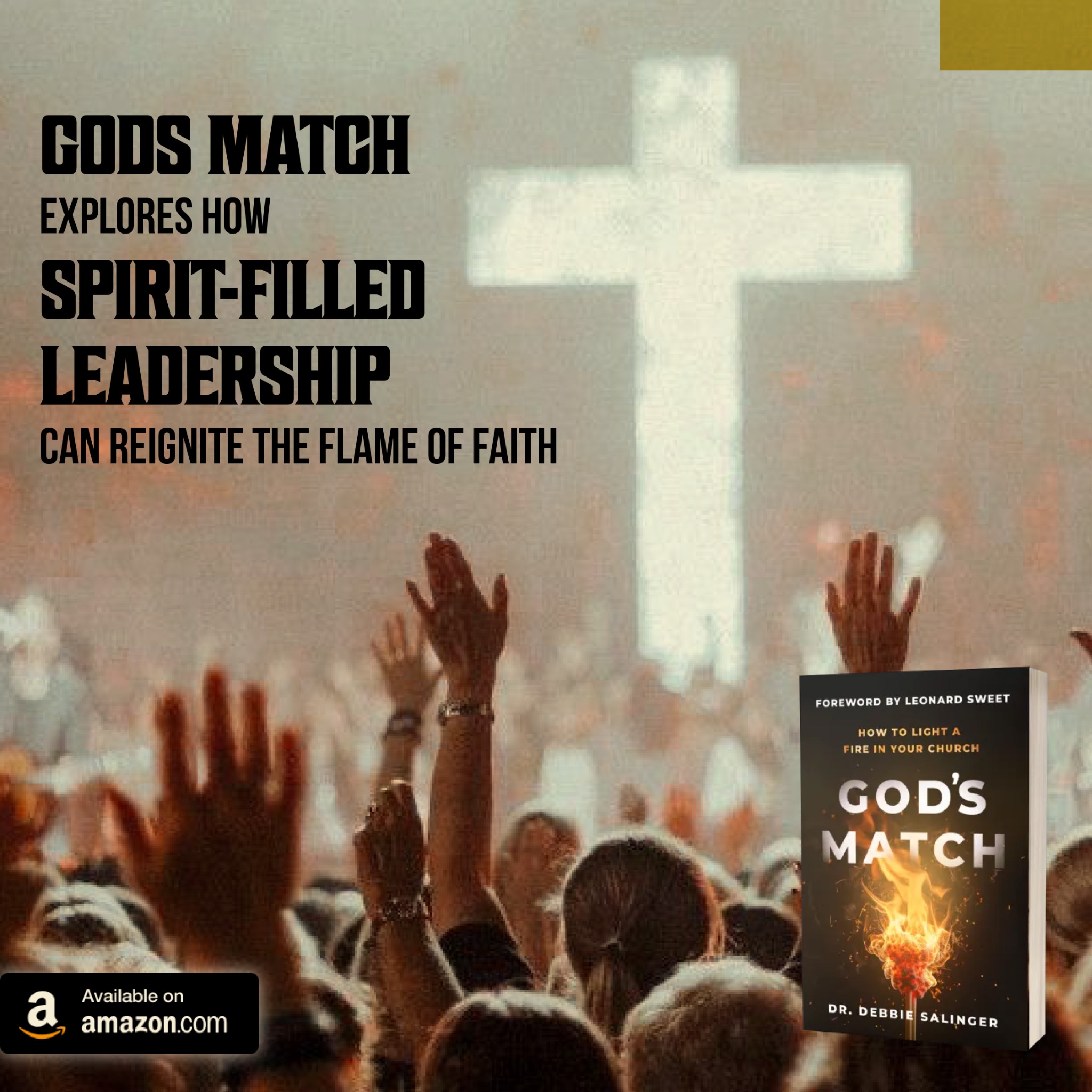 Dr. Debbie Spirit Fire Match Facebook ad: Faith. Purpose. Transformation. It Starts Here!