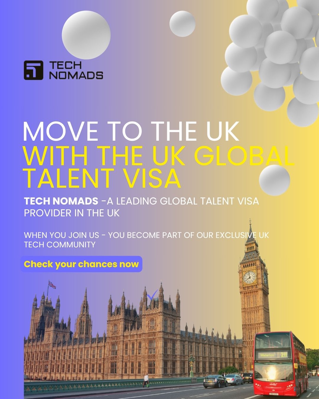 Technomads.io Facebook ad