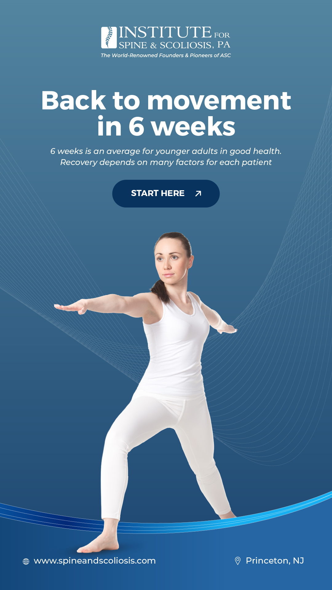 Institute for Spine and Scoliosis Facebook ad from Dec 2, 2025