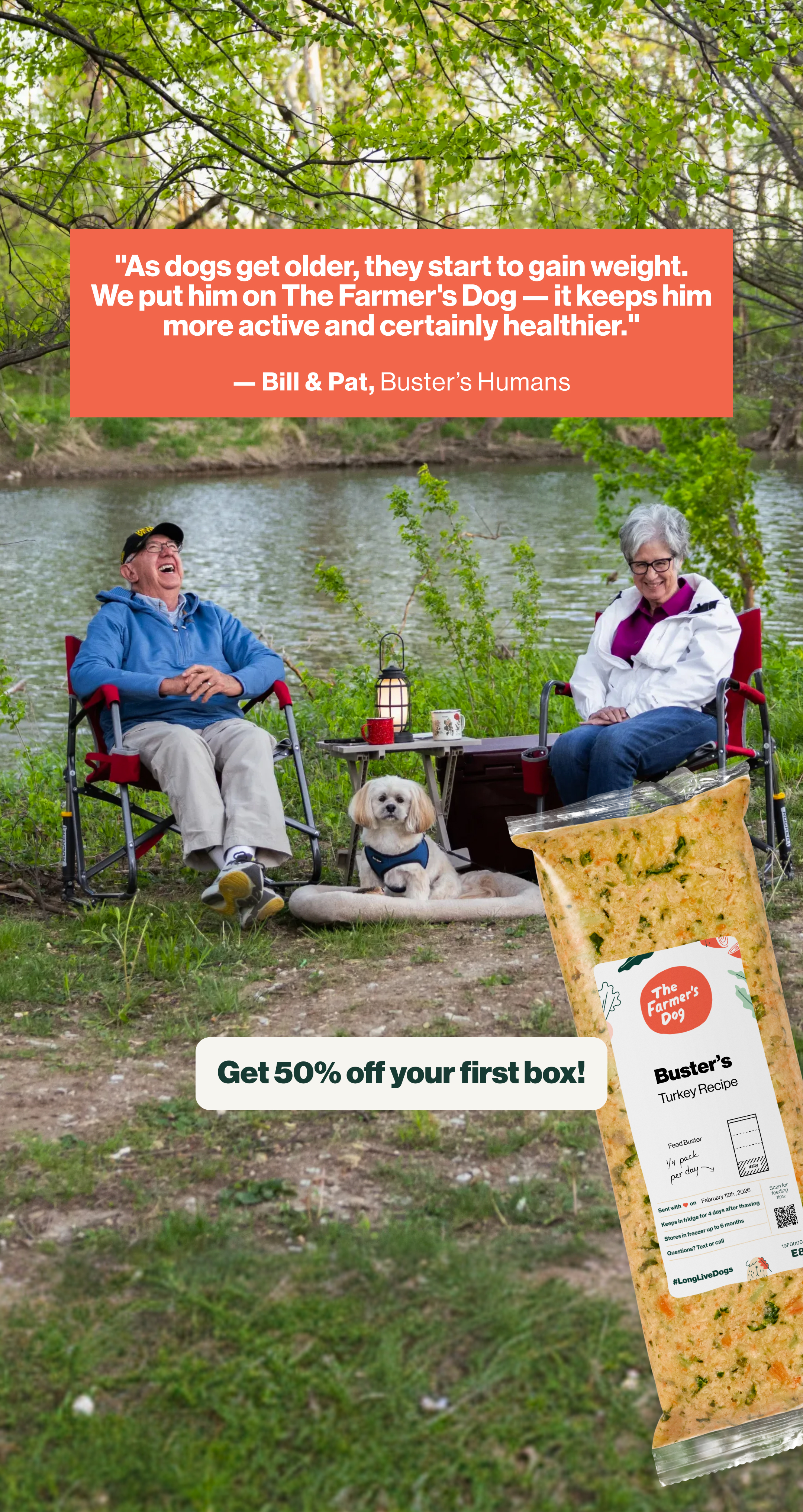 The Farmer's Dog Facebook ad