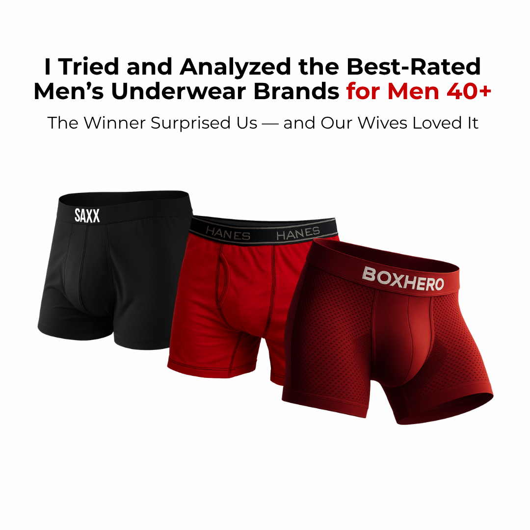 Tested by men Facebook ad