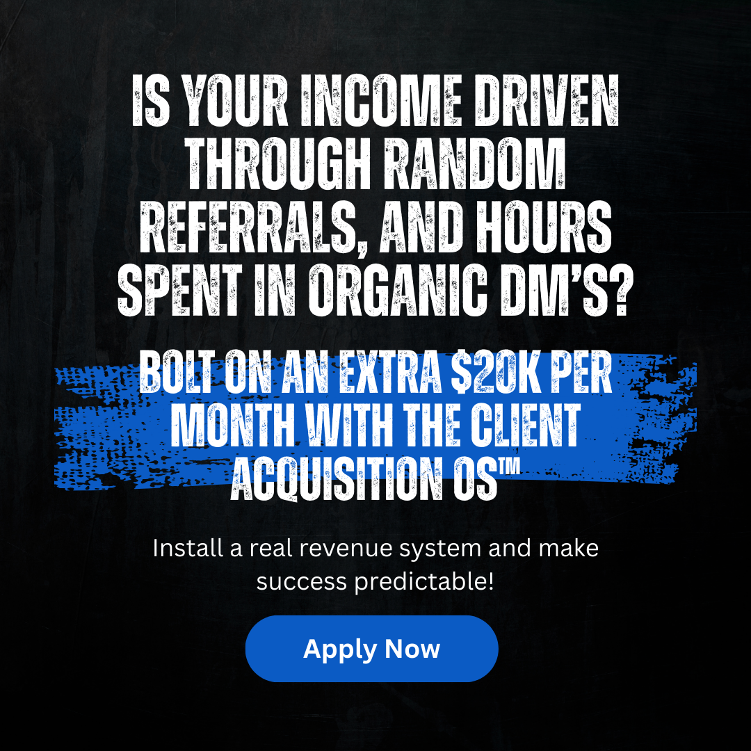 Andy I Anderson Facebook ad: More Clients. Less Admin. Better Systems