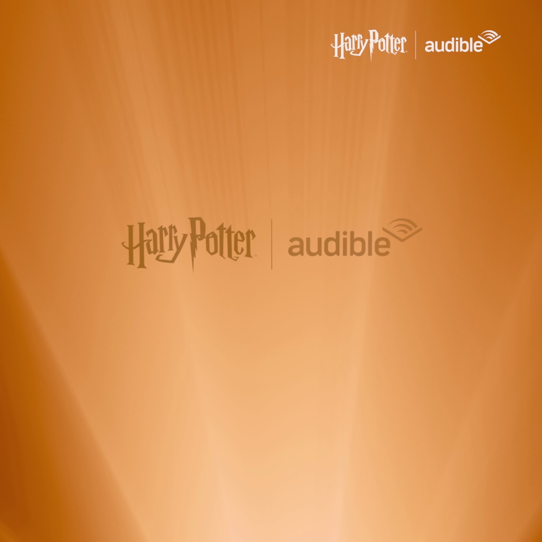 Audible Facebook ad: Listen now, magic awaits.