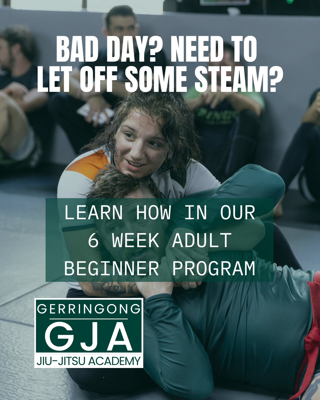 Gerringong Jiu Jitsu Academy Facebook ad from Apr 14, 2026