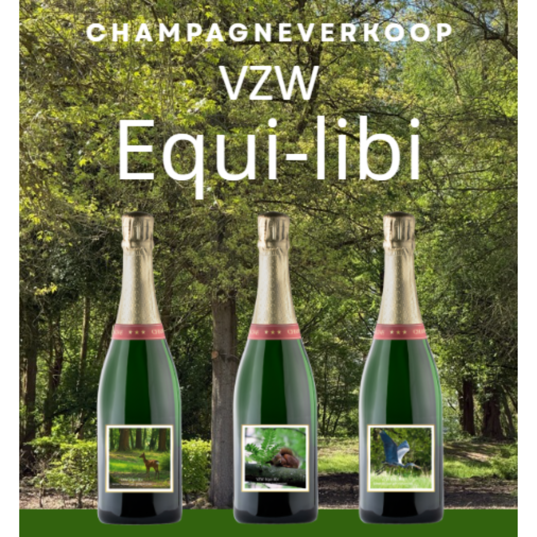 Equi-libi vzw Facebook ad: Proef een heerlijke champagne.
