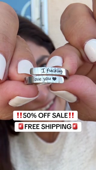 Hope Rings Facebook ad: I F♡cking Love You Ring