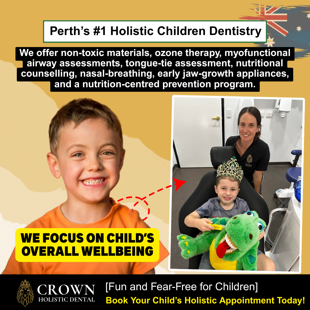 Crown Holistic Dental Facebook ad