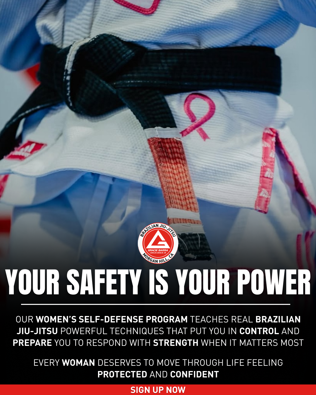 Gracie Barra Morgan Hill Facebook ad