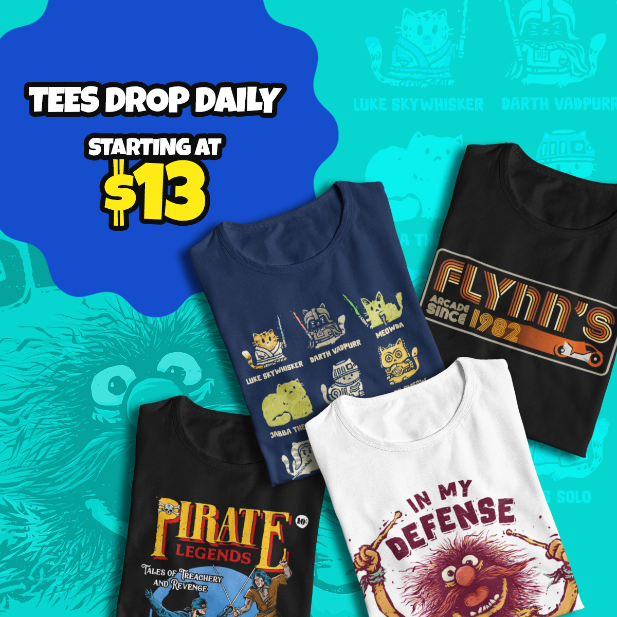 TeeFury Facebook ad