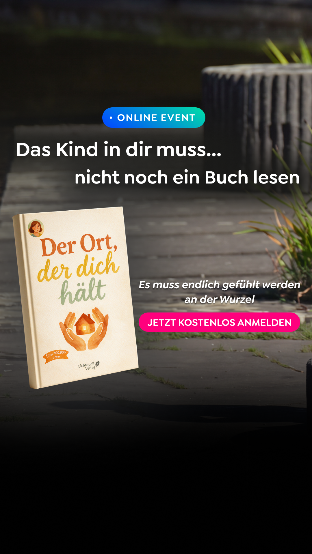 Greator Facebook ad: Loslassen, was dich zurückhält