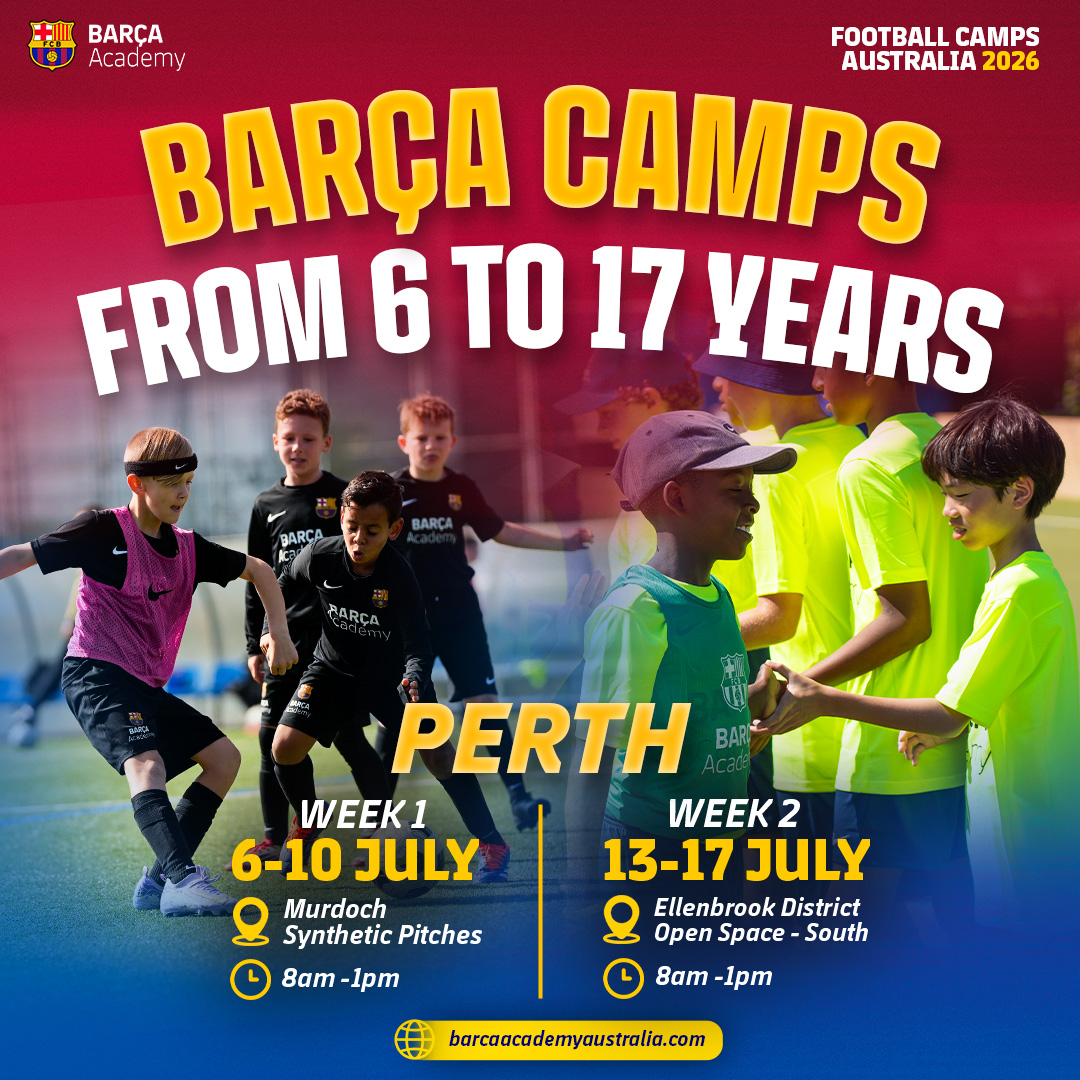 Barça Academy Australia & New Zealand Facebook ad