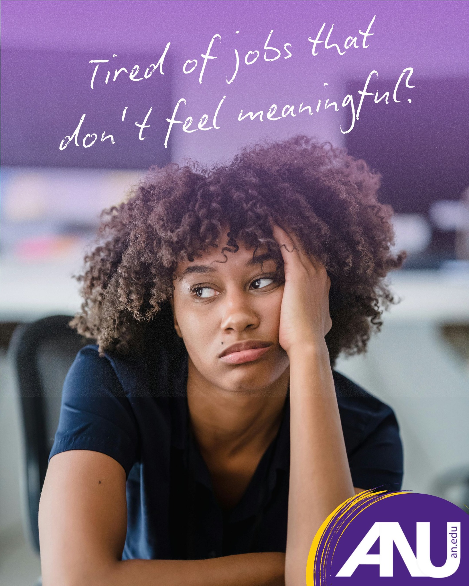 American National University Facebook ad