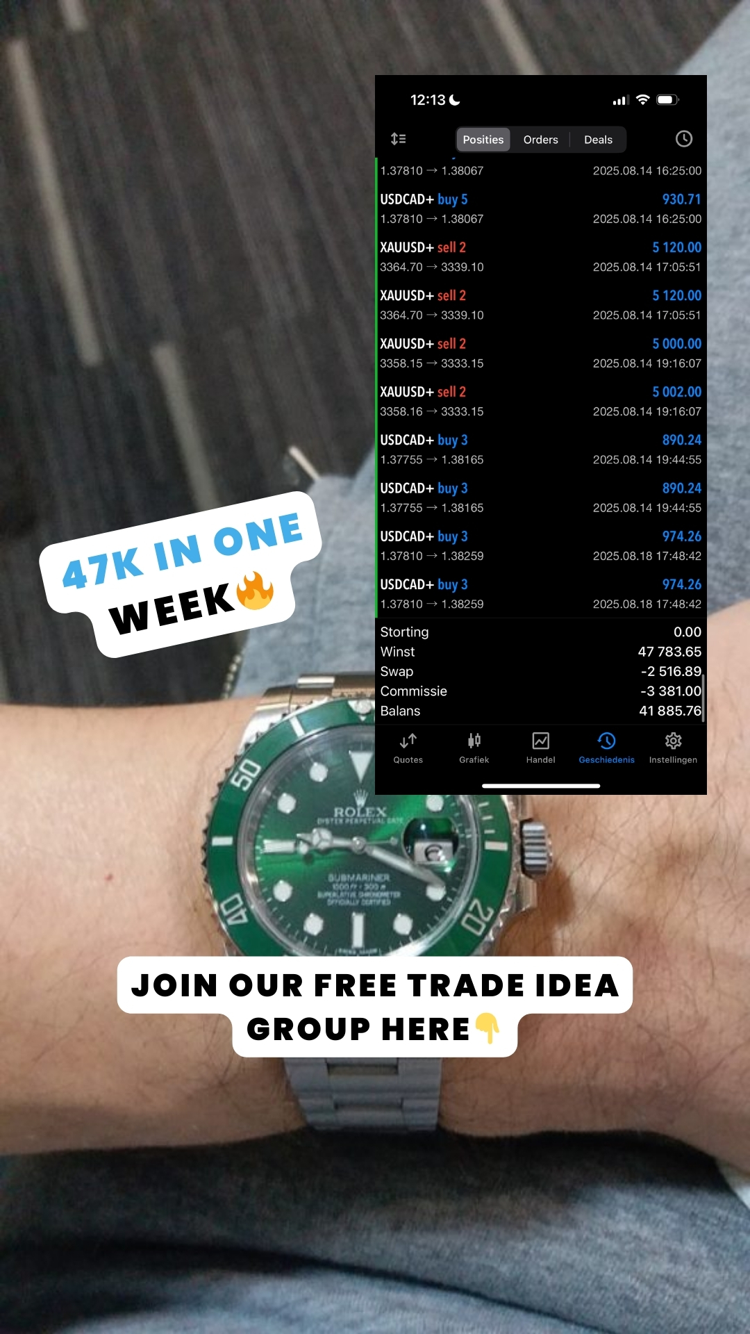 FXMTrading Facebook ad: Welcome To ForexFXM - Join 26.000 Traders Today