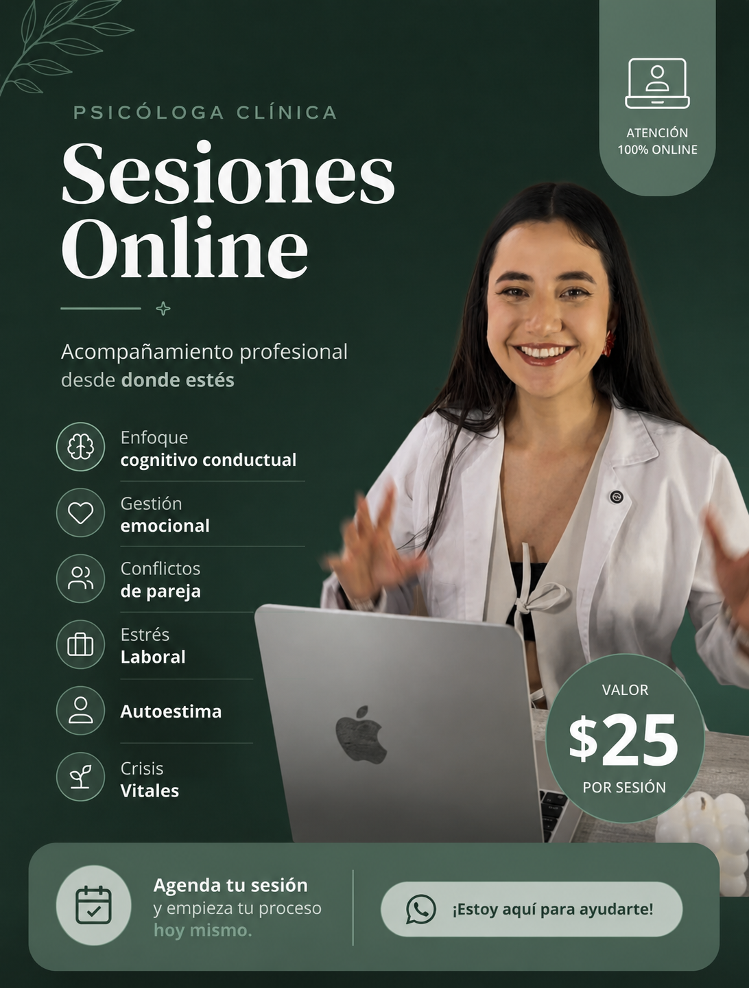 Psicologa Clínica Angie Paladines Facebook ad