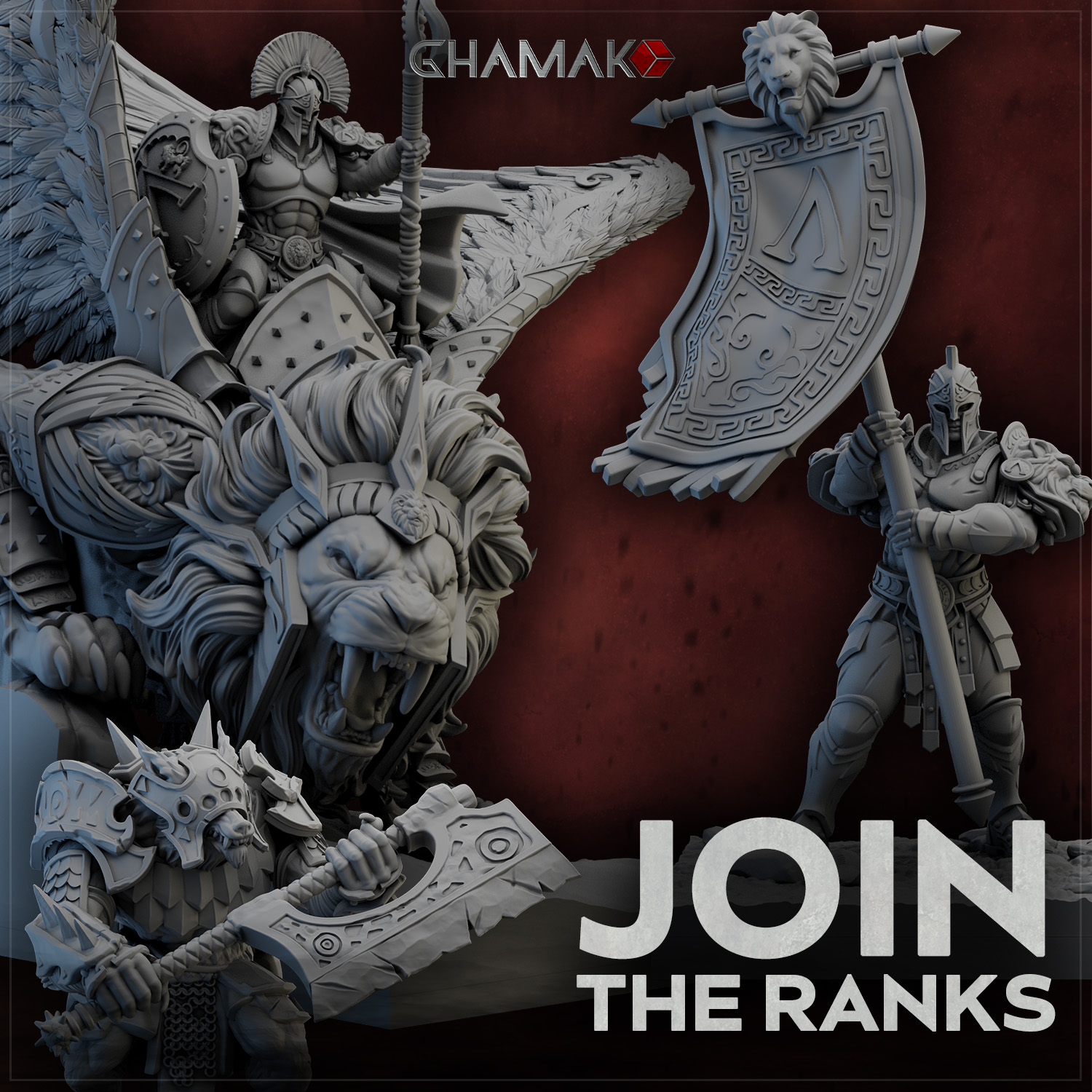 Ghamak Facebook ad: July Fantasy STL Release