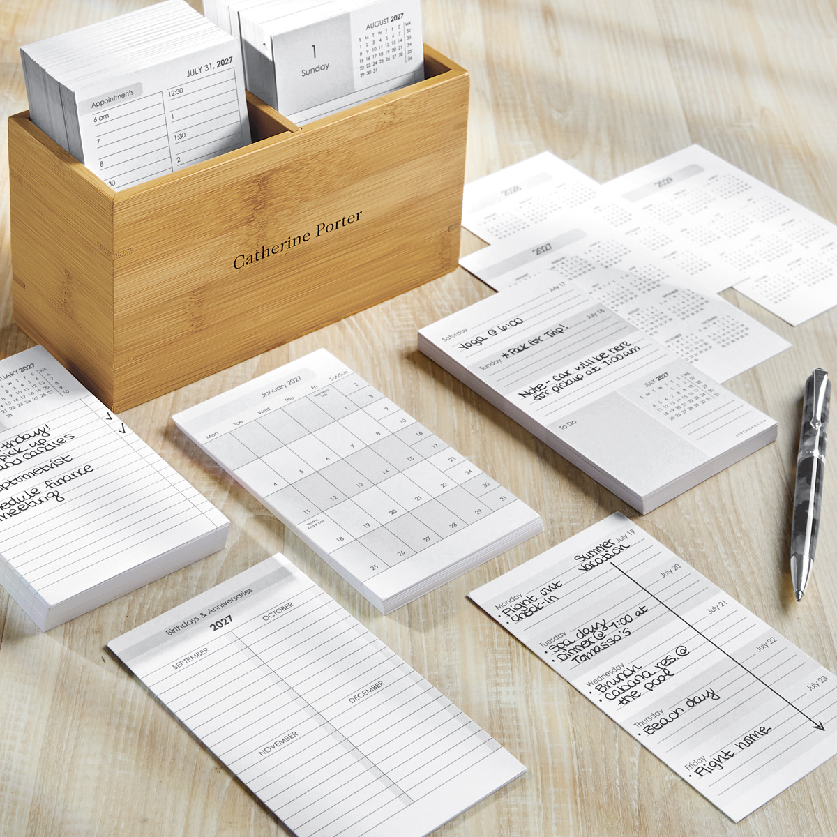 Levenger Facebook ad: There's something powerful about putting plans on paper.
