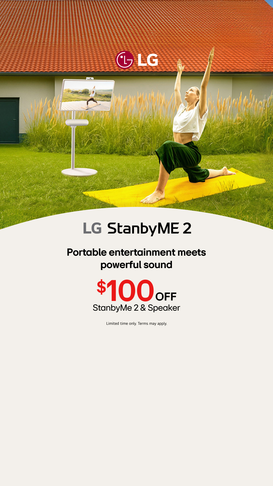 LG Global Facebook ad