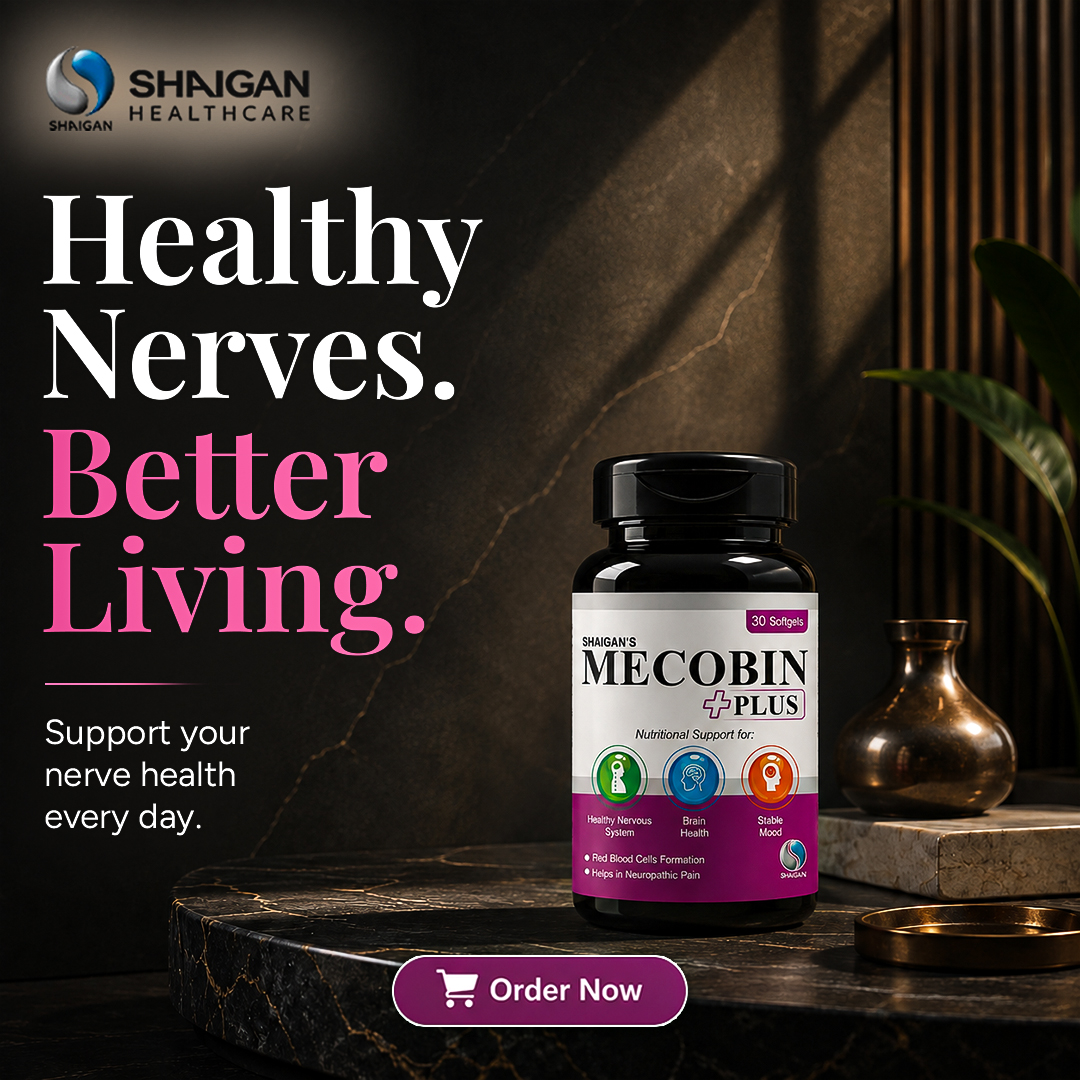 Shaigan Healthcare Facebook ad: Support Healthy Nerves