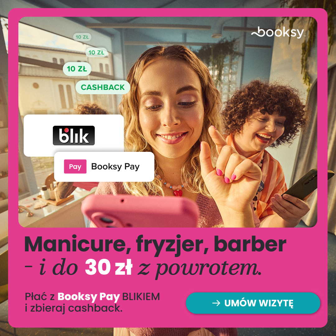 Booksy Facebook ad