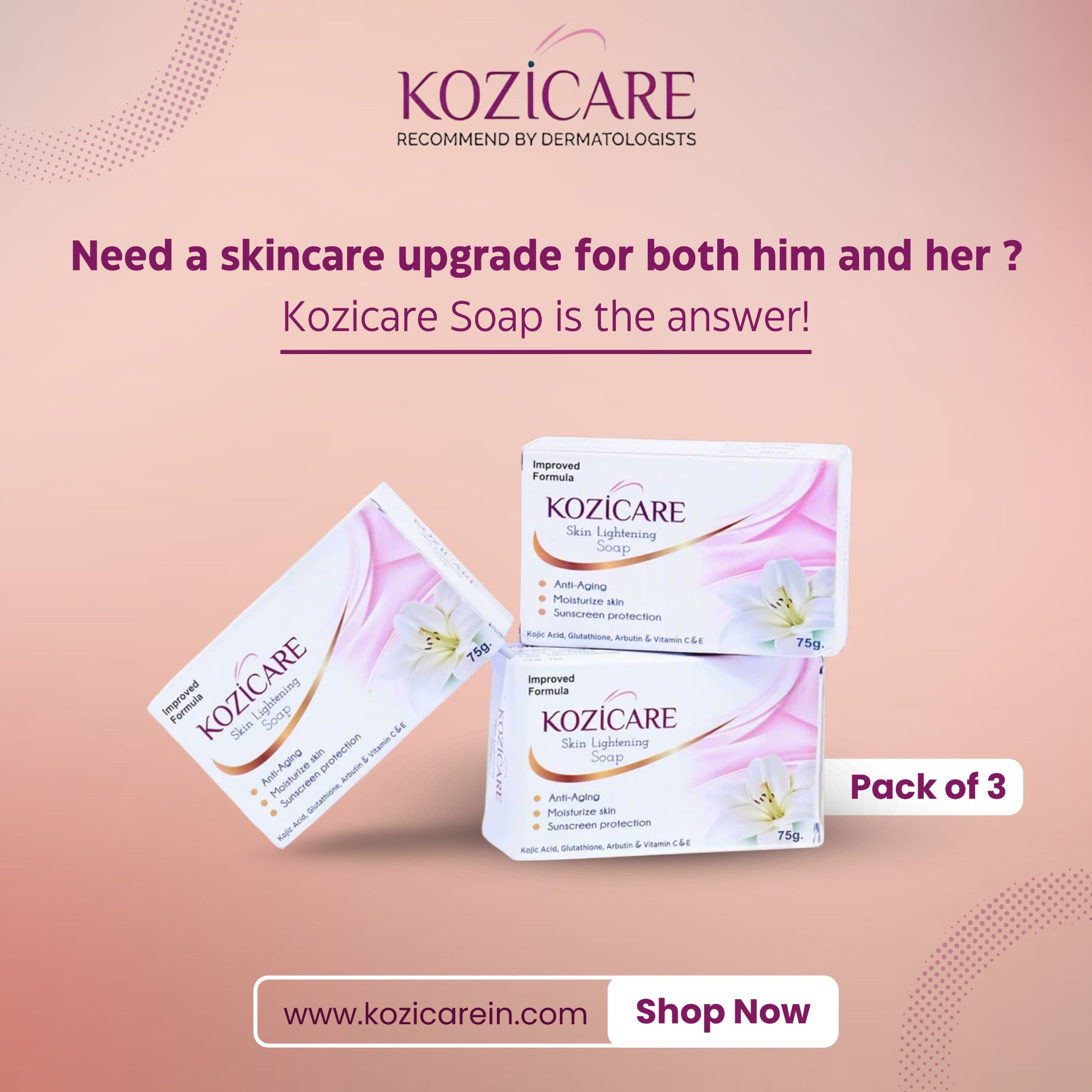 Kozicare - Skin & Body Care Facebook ad