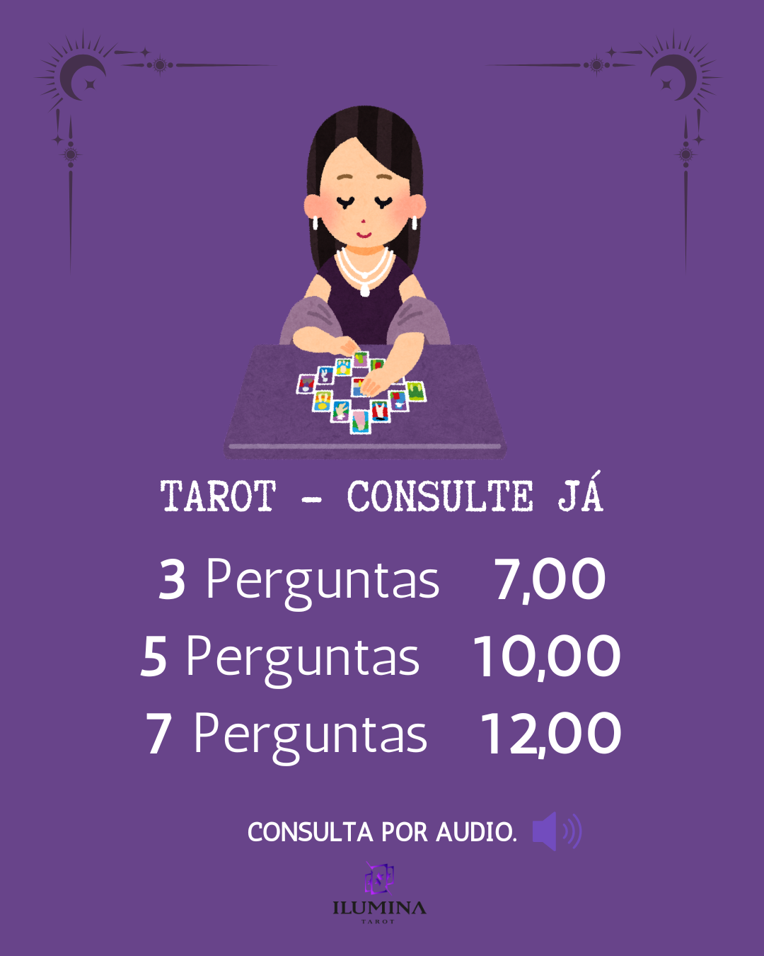 Melissa Tarot Facebook ad