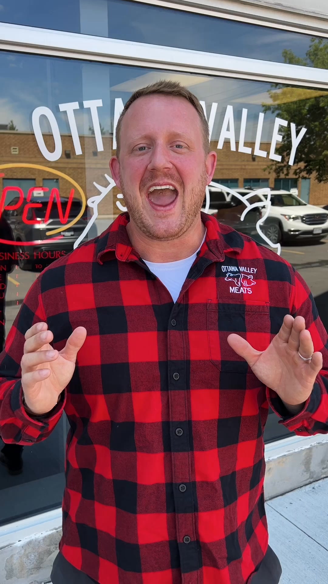 Ottawa Valley Meats Facebook ad: We only work with local, trusted farms.