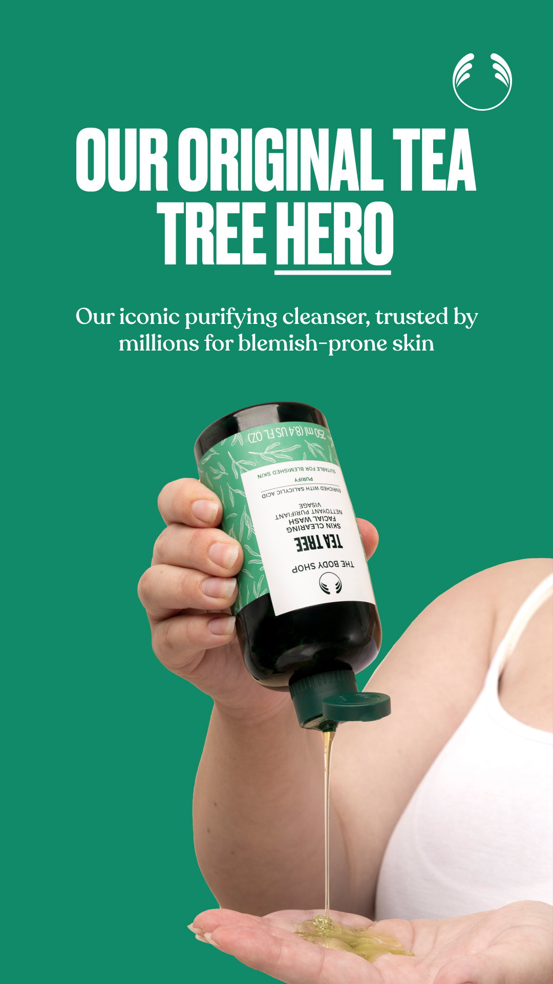 The Body Shop Facebook ad