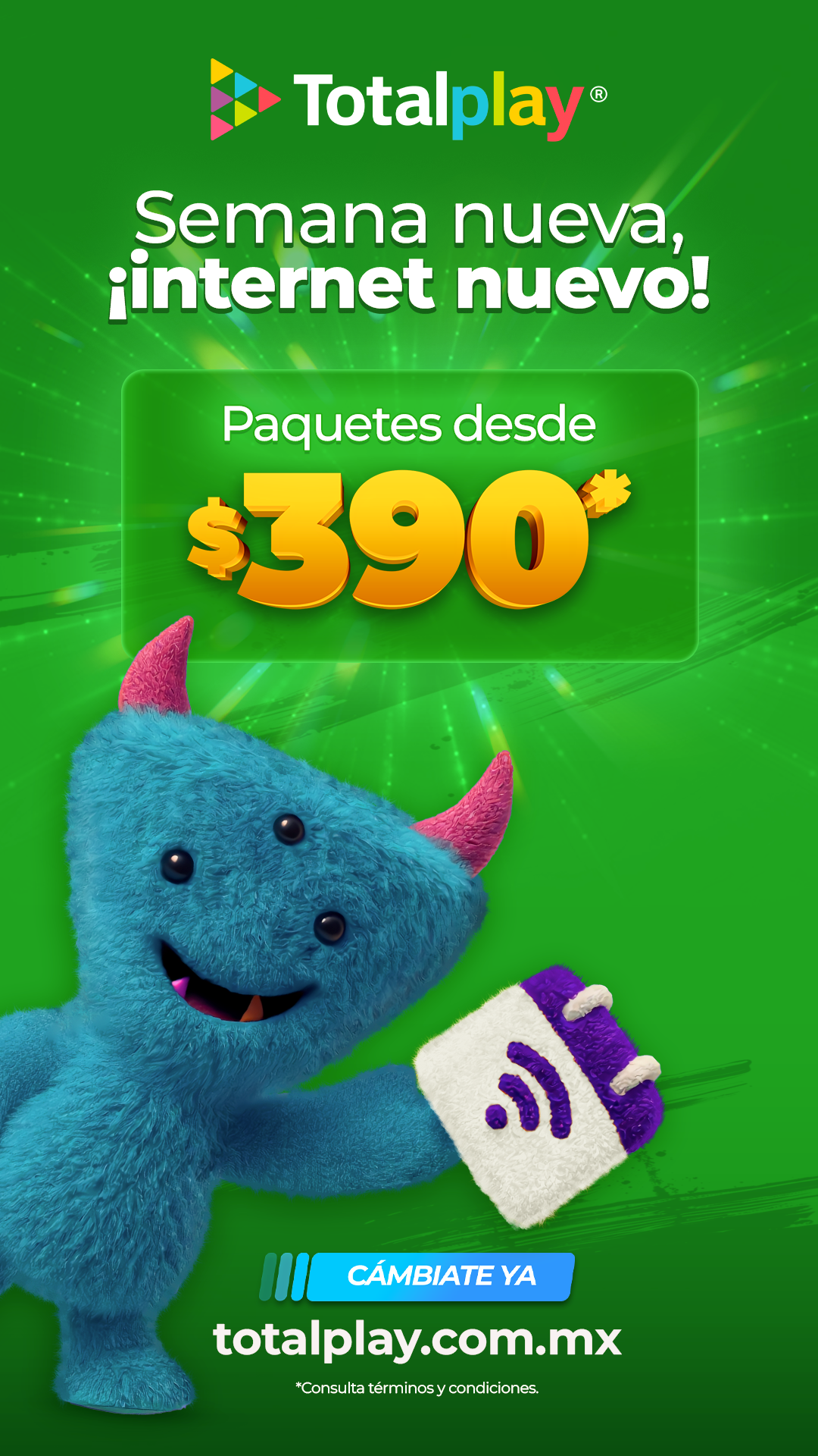 Totalplay Facebook ad