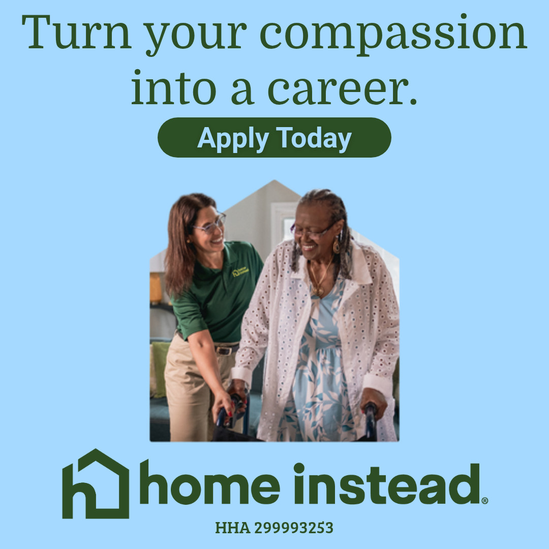 Home Instead Facebook ad: Now Hiring Caregivers Near You